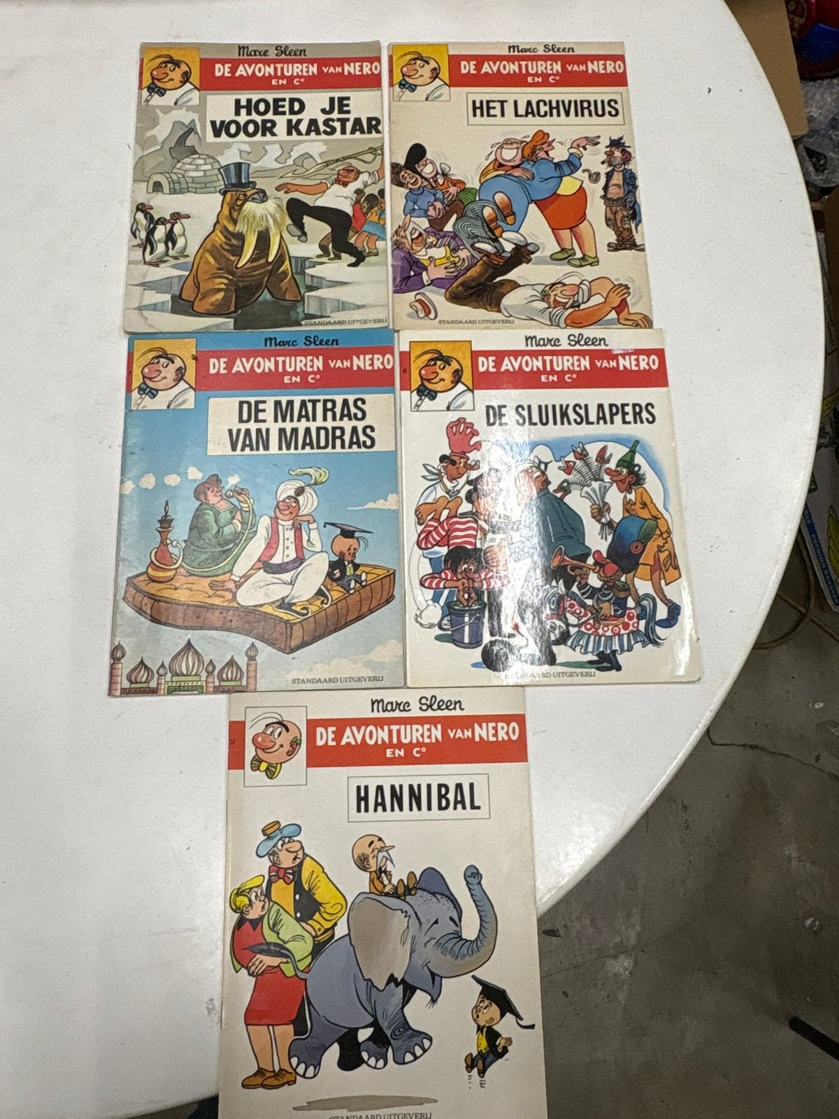 5 strips nero, Ophalen of Verzenden, Zo goed als nieuw