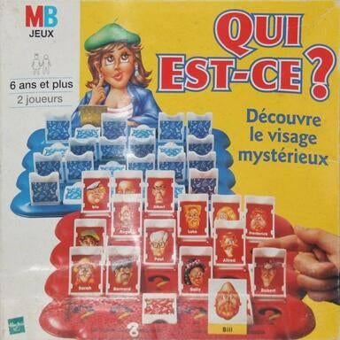 Jeux du detective... qui est ce?, Trois ou quatre joueurs, Enlèvement, Utilisé, MB