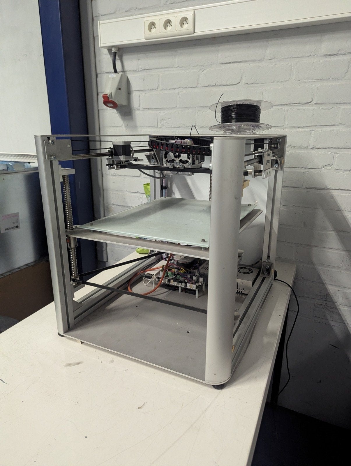 Leapfrog dual extruder 3d printer, Ophalen