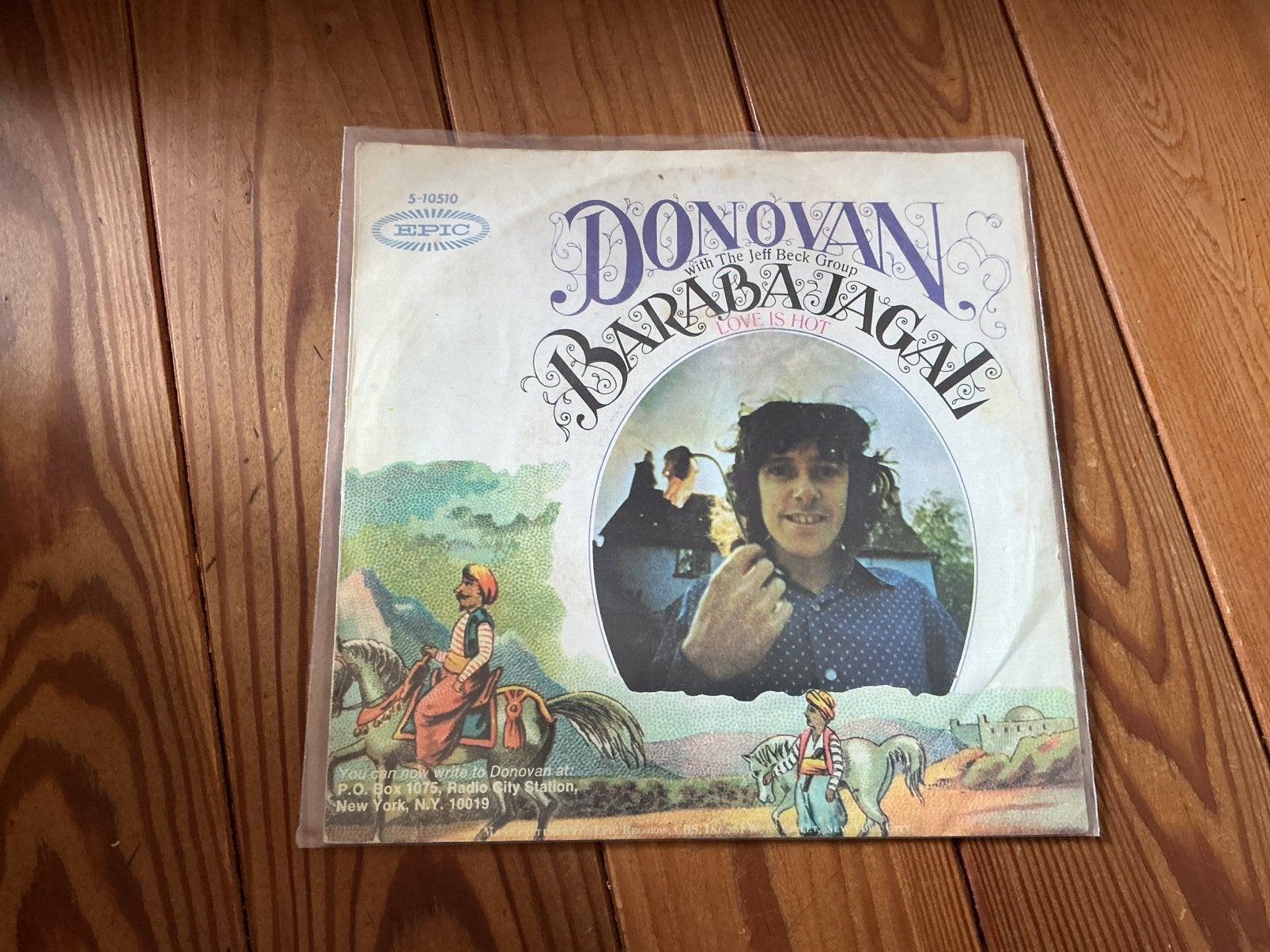 7” Donovan - Barabajagal, Ophalen of Verzenden, Gebruikt