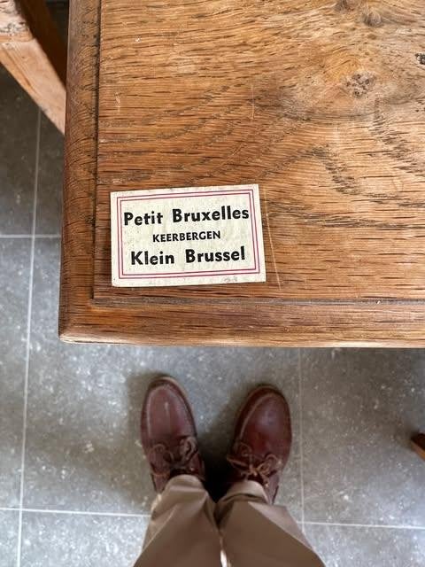 étiquette boîte allumettes petite Bruxelles Keerbergen petit, Boîtes ou marques d'allumettes, Enlèvement ou Envoi, Info@pooietibruxel.lf