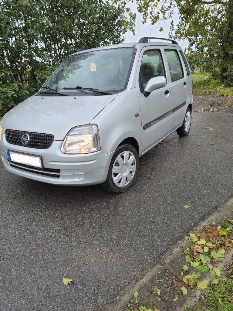 OPEL AGILA, essence avec approbation préalable à la vente., Autos, Argent ou Gris, Achat, Airbags, Boîte manuelle