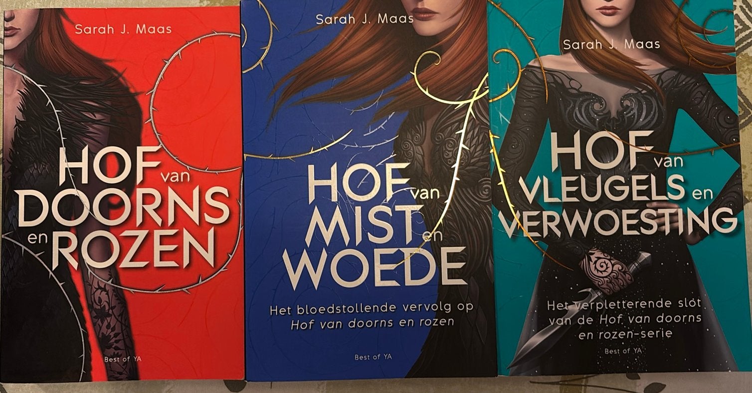 Sarah J. Maas - Hof van doorns en rozen reeks van 3 boeken, Enlèvement, Sarah J. Maas