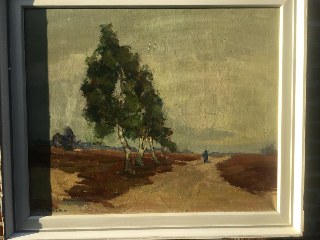(Alfons) Jack Paradis-(1912-1991)-olie/doek-84x71 met kader, Ophalen
