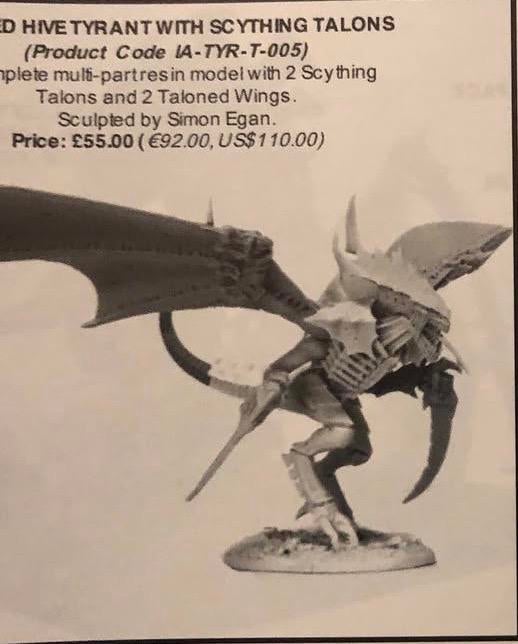 Winged hive tyran forgeworld, Enlèvement ou Envoi, Comme neuf