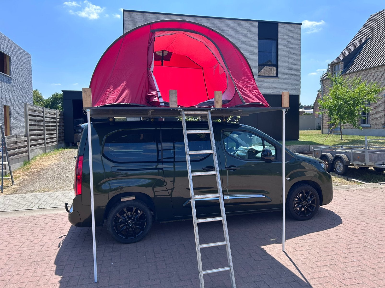 Daktent DIY, Caravanes & Camping, Tentes, Enlèvement ou Envoi, Comme neuf