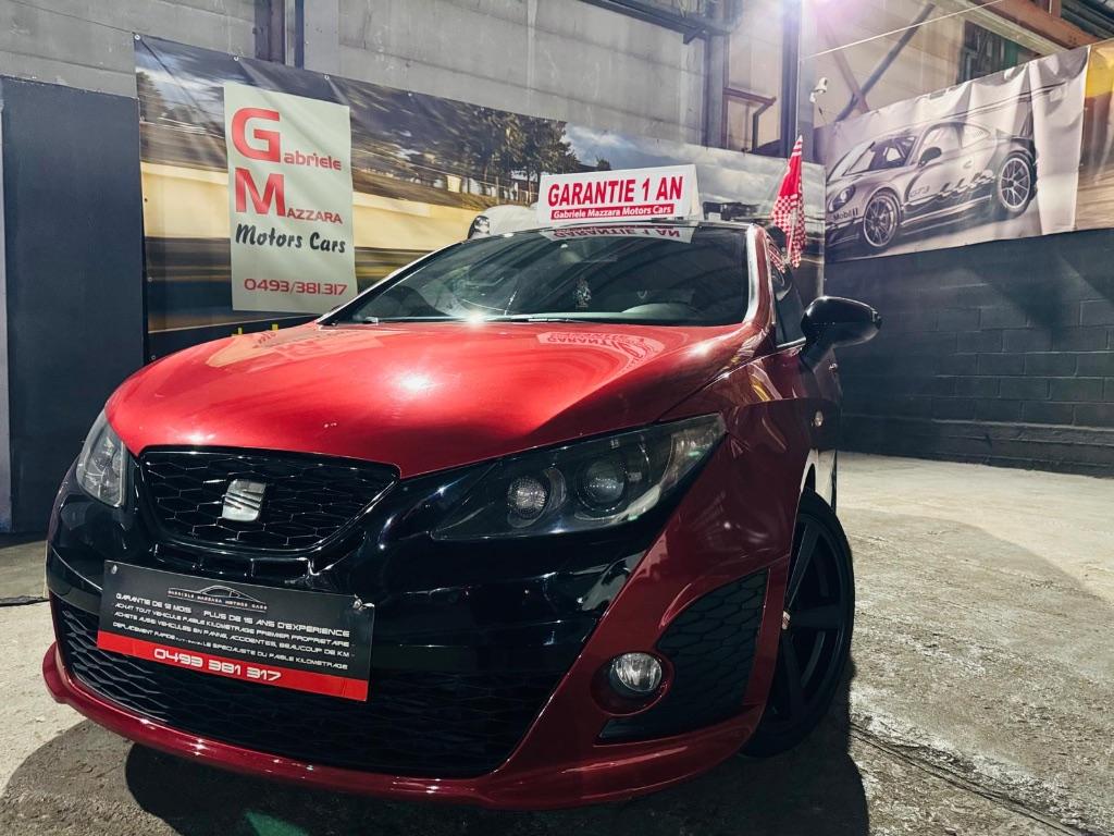 Seat Ibiza  Cupra bocanegra 1.4TFSI DSG Toit Pano, Auto's, Seat, Automaat, Euro 5, Ibiza, Leder
