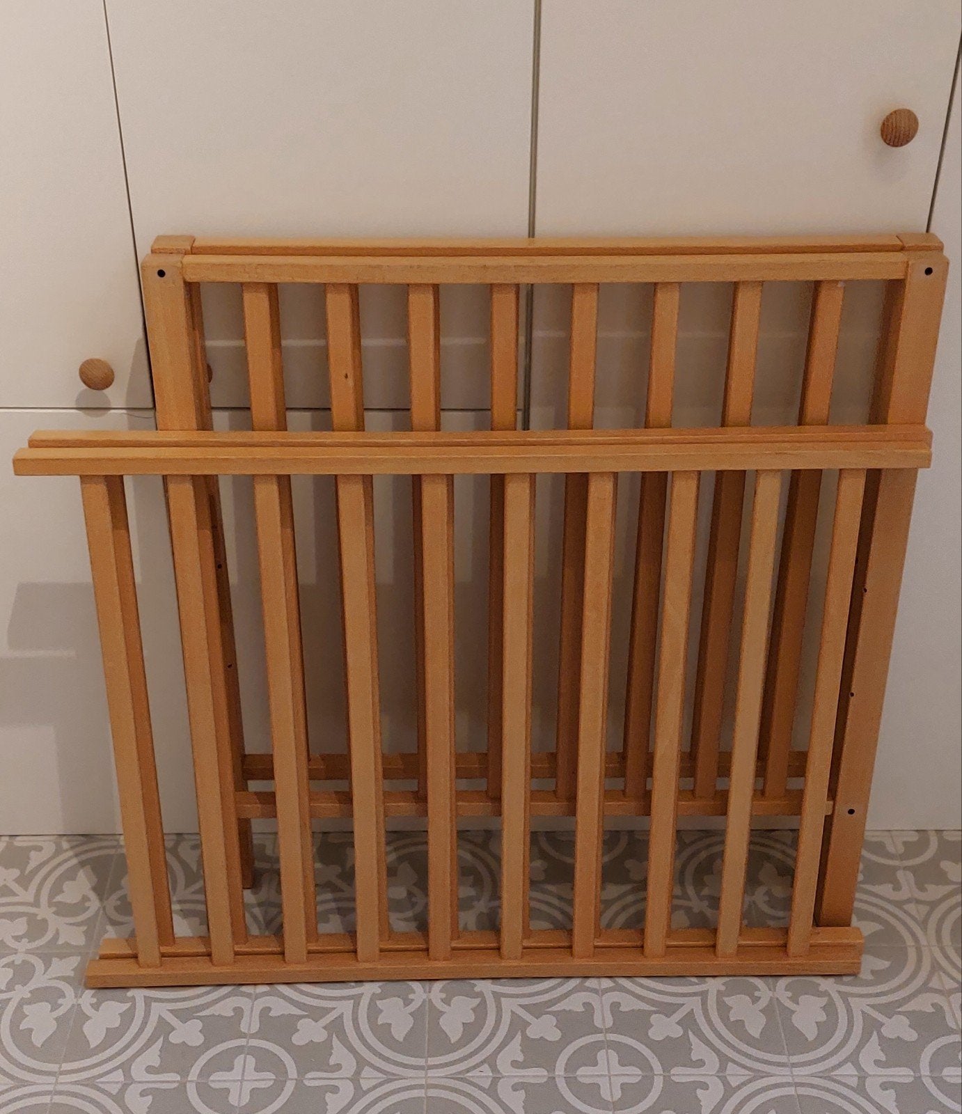 Mooi babypark/box, Enlèvement