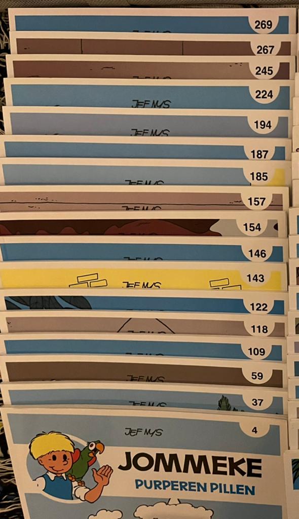 Strips Jommeke (kleur, blauwe flap) - nieuwstaat, Boeken, Ophalen, Nieuw