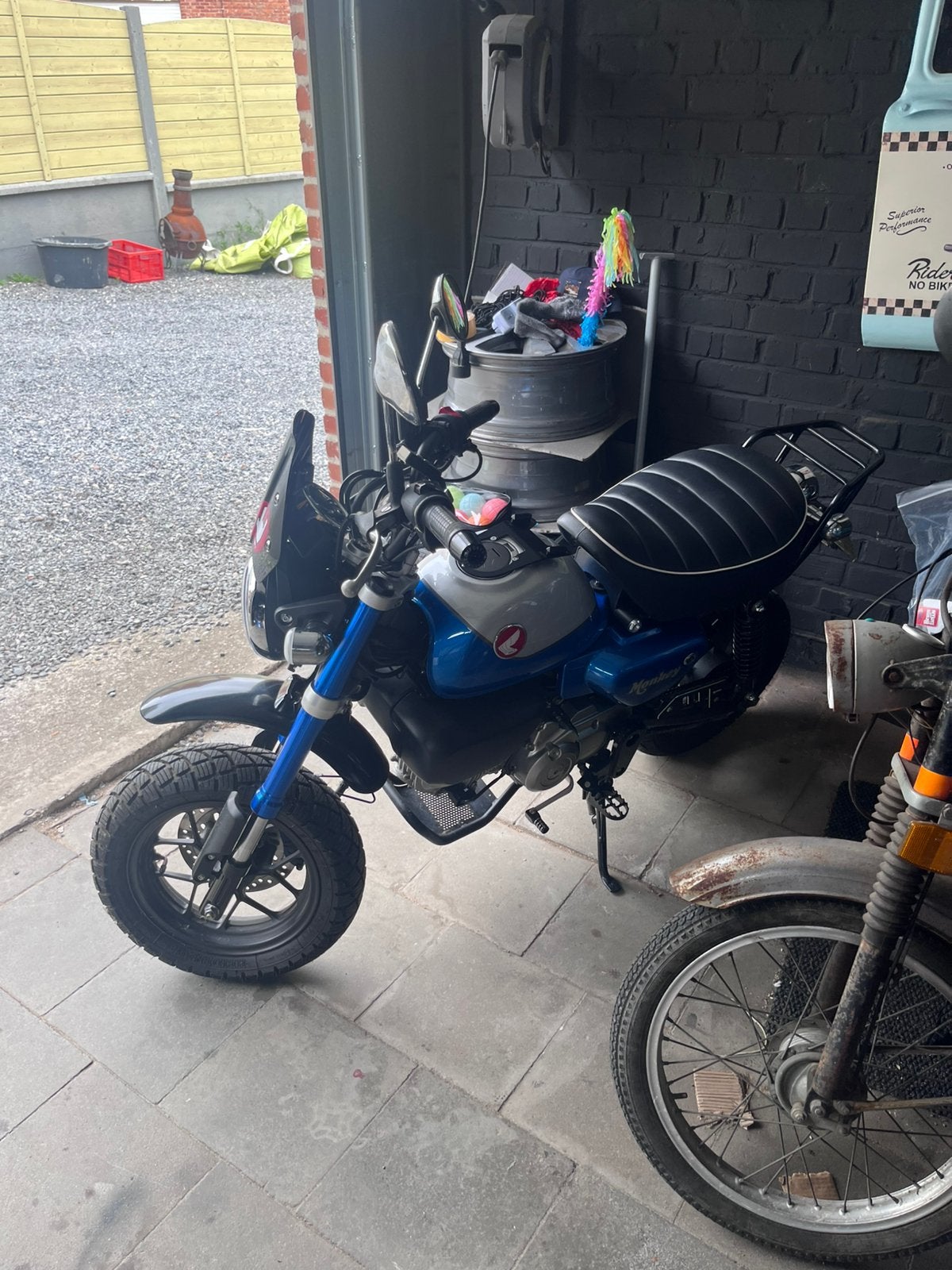 Honda monkey 125cc, Motoren, Handvatverwarming, Gebruikt, Particulier, 125 cc