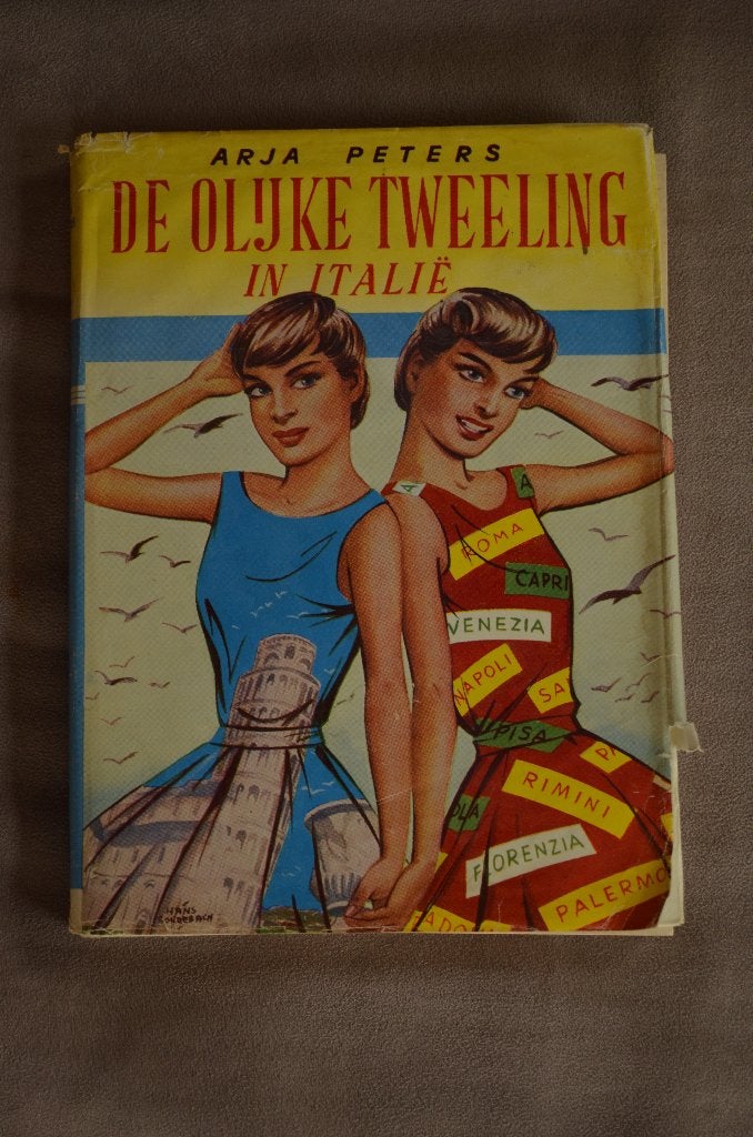 RETRO BOEK / De Olijke Tweeling, Antiek en Kunst, Ophalen