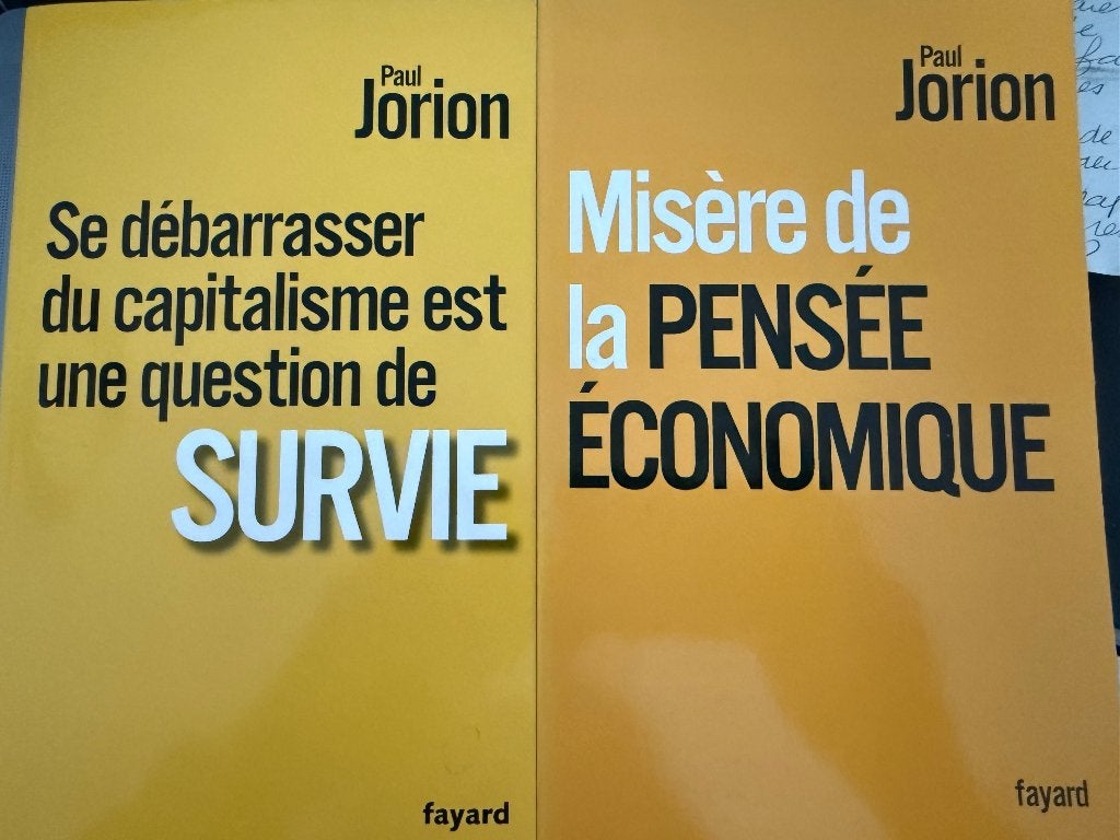 JORION Paul, lot de 2 livres NEUFS, Livres, Science, Neuf, Sciences humaines et sociales, Envoi