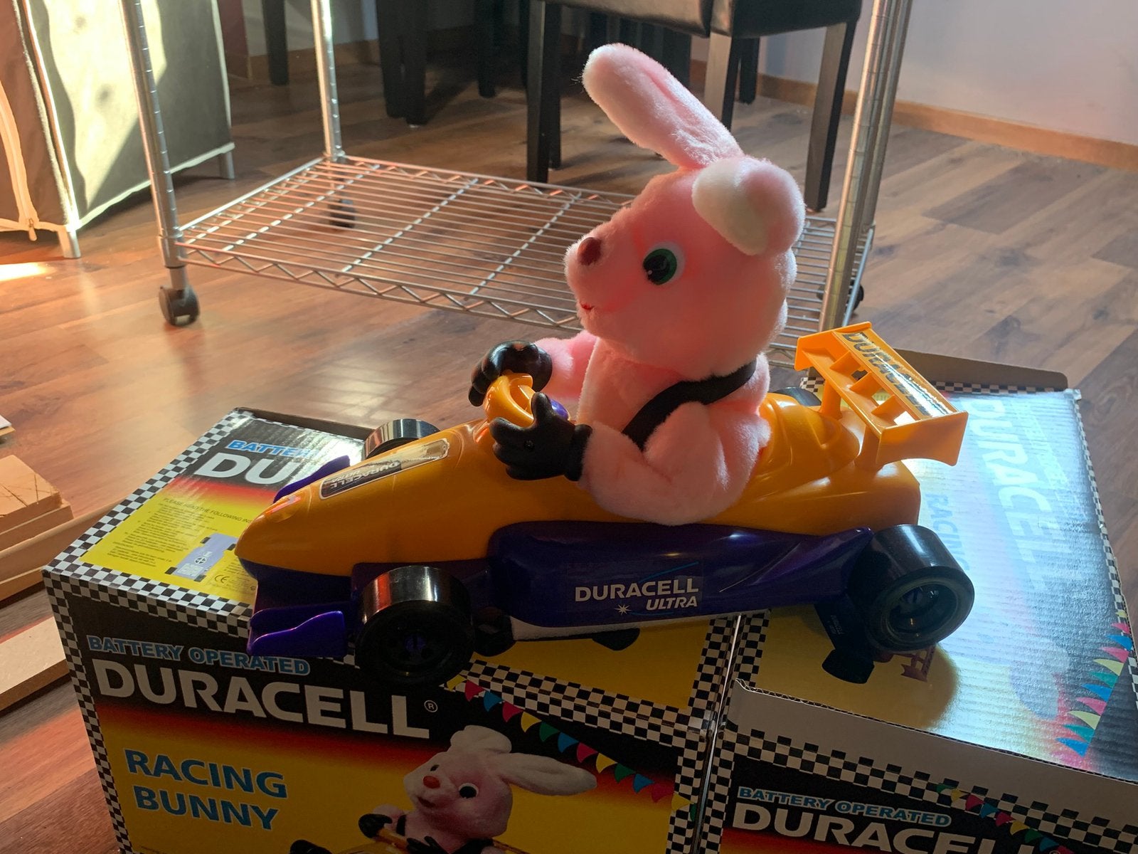 2 duracell konijnen Race, Enlèvement, Neuf