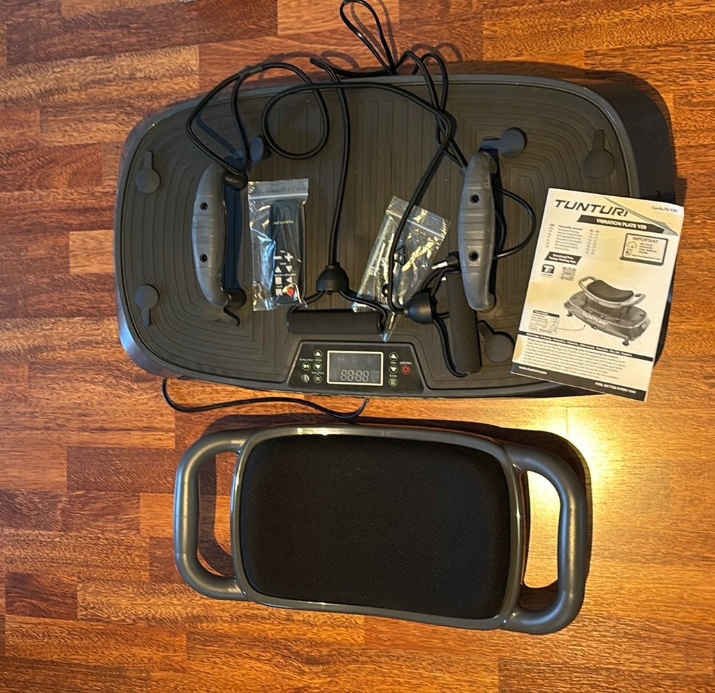 Trilplaat Tunturi V20, Enlèvement, Neuf, Synthétique, Plaque vibrante