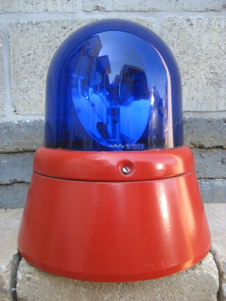 Blauw zwaailicht Eisemann Bosch 24V ., Autos : Divers, Autos divers Autre, Enlèvement