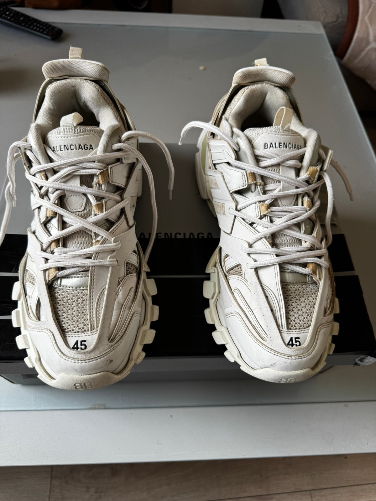 Baskets Balenciaga track authentiques, Enlèvement, Comme neuf, Baskets