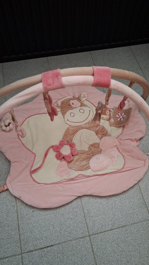 Tapis de jeu pour bébé Noukie's avec 4 jouets supplémentaire, Enlèvement, Comme neuf