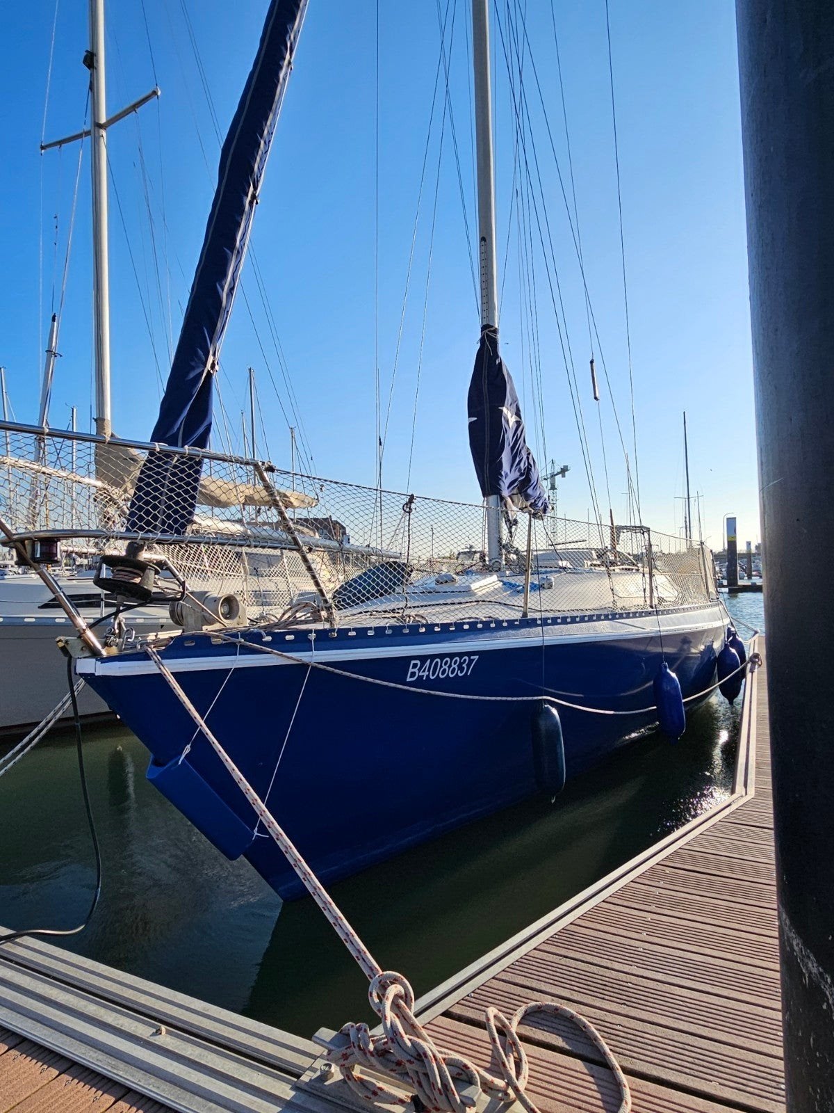 zeilboot, Ophalen, 10 m, Overige merken, Gebruikt