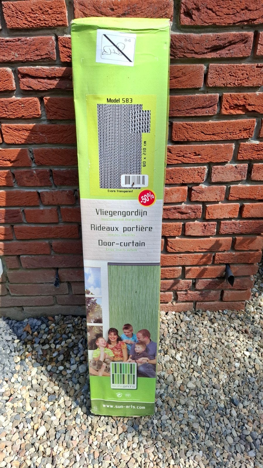 Vliegengordijn vliegenhor vliegendeur, Enlèvement