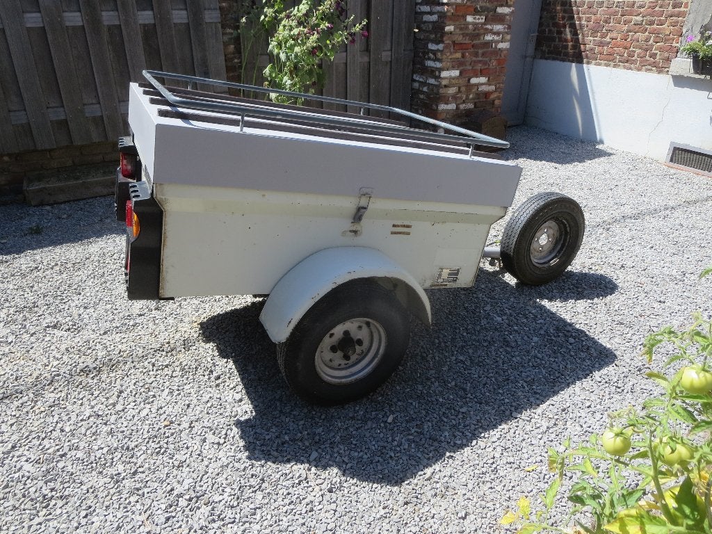 aanhangwagen, Ophalen, Gebruikt
