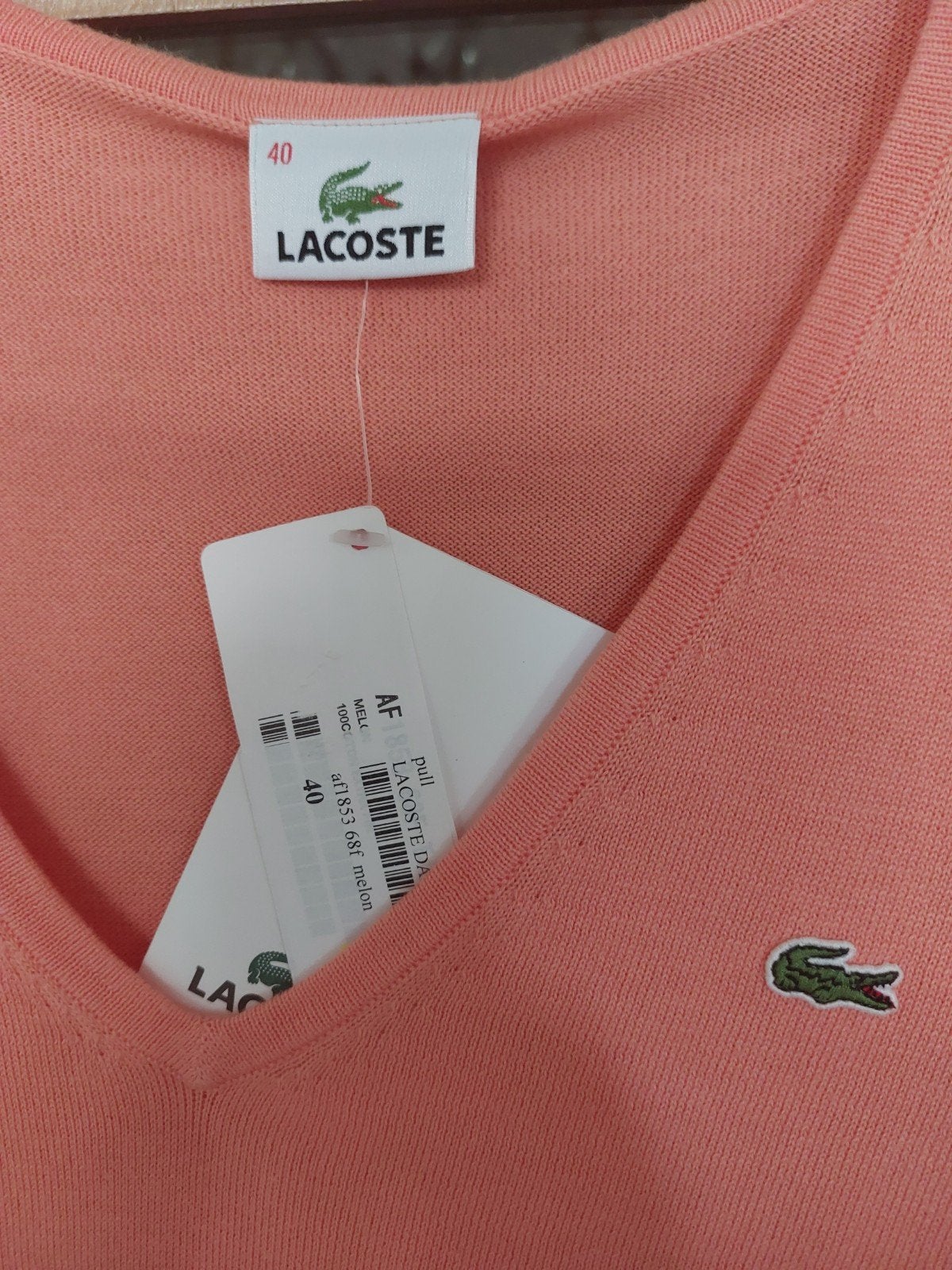 Zomerpulleke dames Lacoste, Ophalen of Verzenden