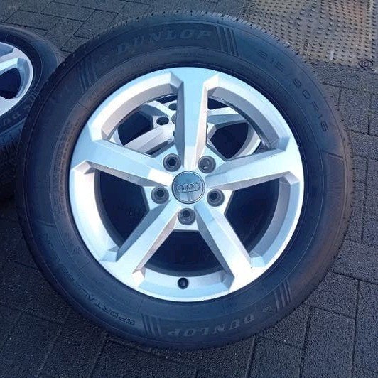 Winterbanden velgen alu Audi Q2 16inch '23 5x112 6&4mm ❄️, Enlèvement, Utilisé, Seat