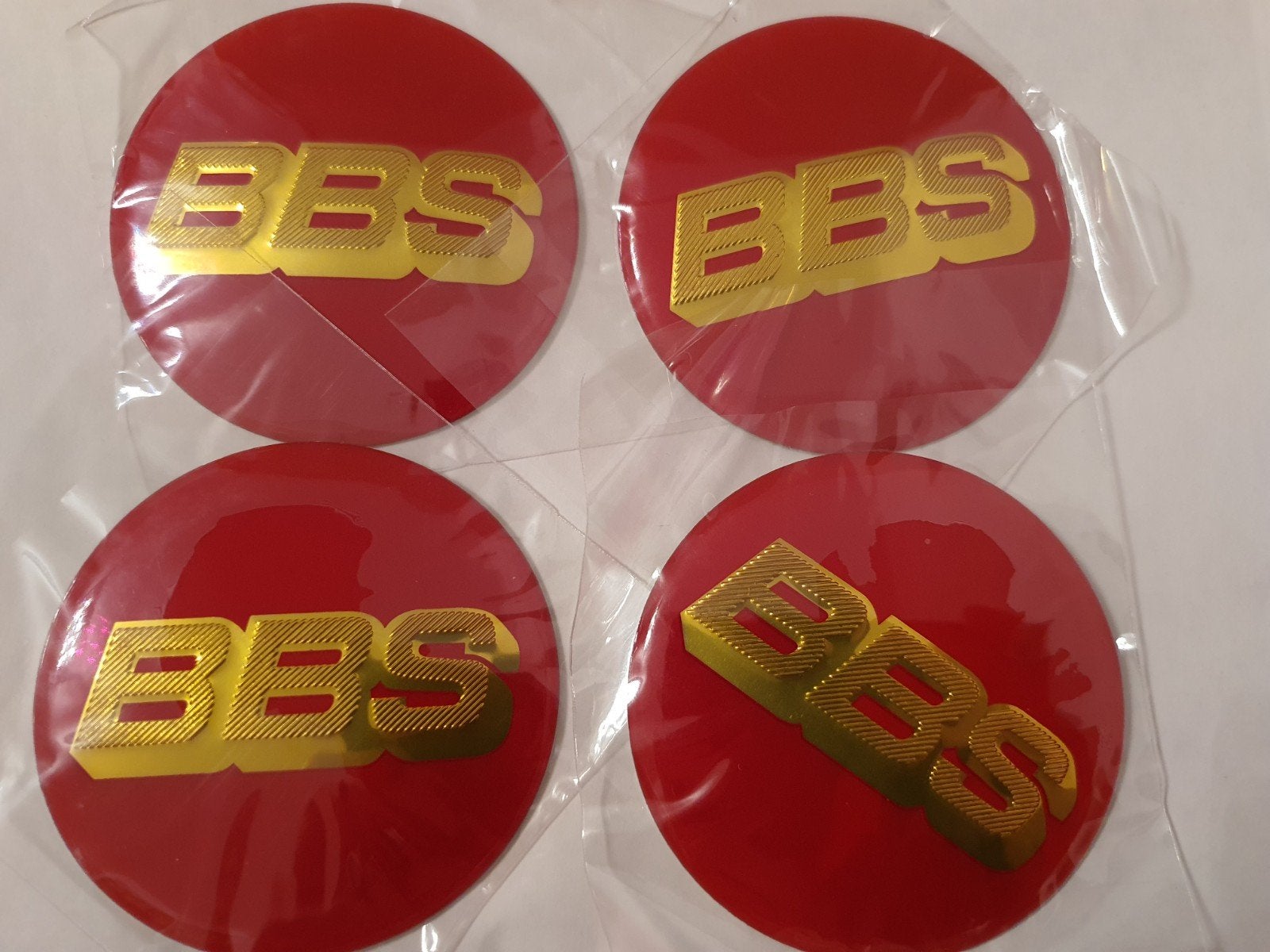 Bbs zelfklevende stickers diameter 70 mm, Ophalen of Verzenden