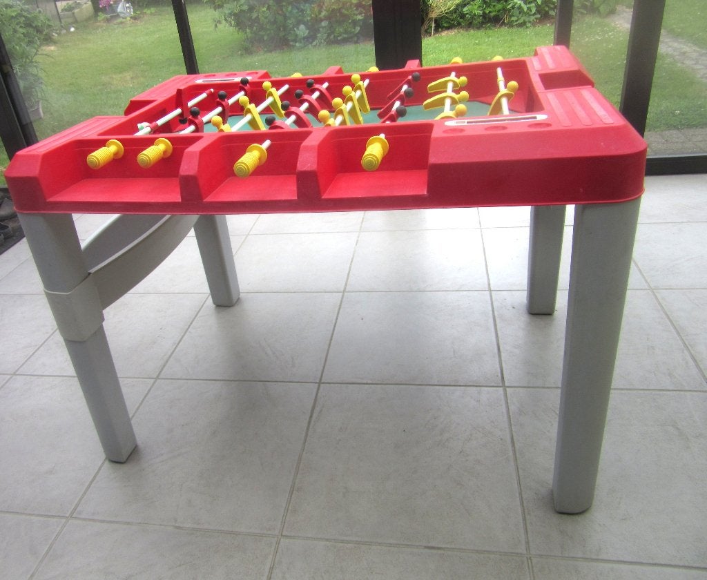 Speeltafel: 2 in 1 pooltafel kickertafel op poten / Monneret, Kinderen en Baby's, Ophalen