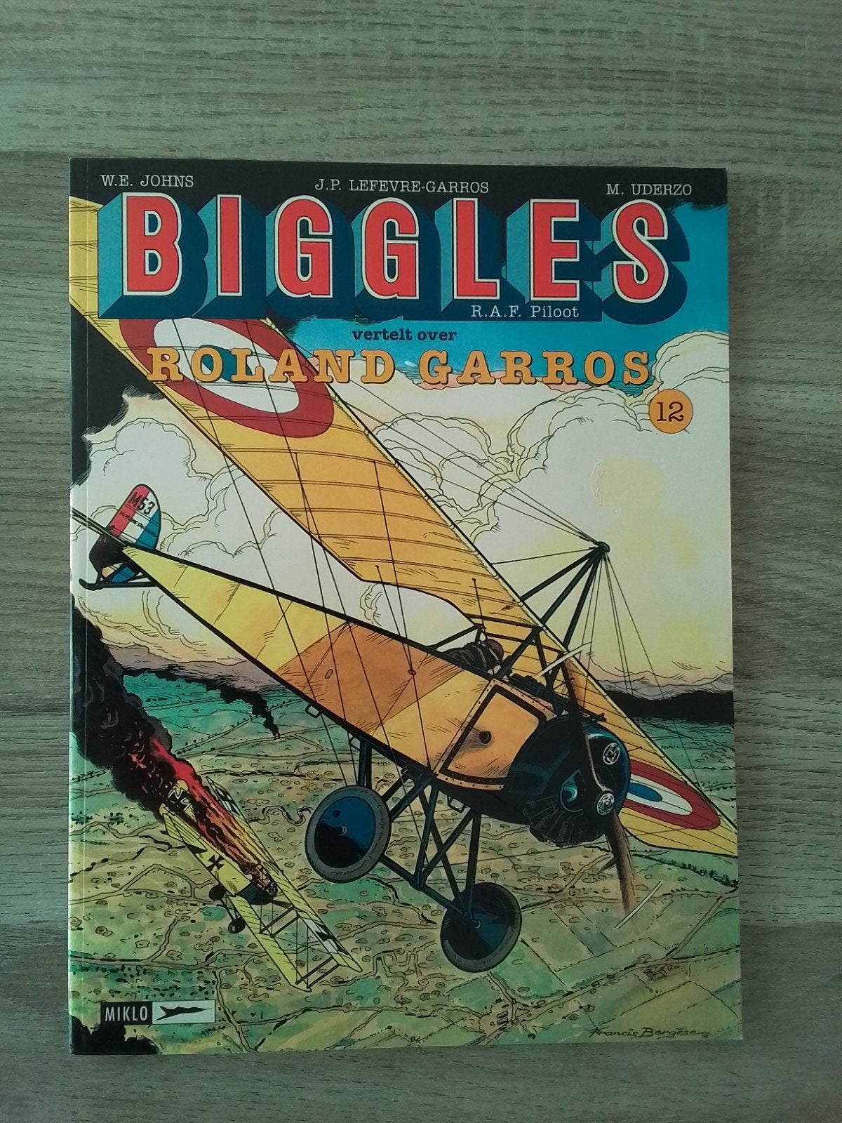 biggles r.a.f piloot nr 12 sc, Livres, Enlèvement ou Envoi