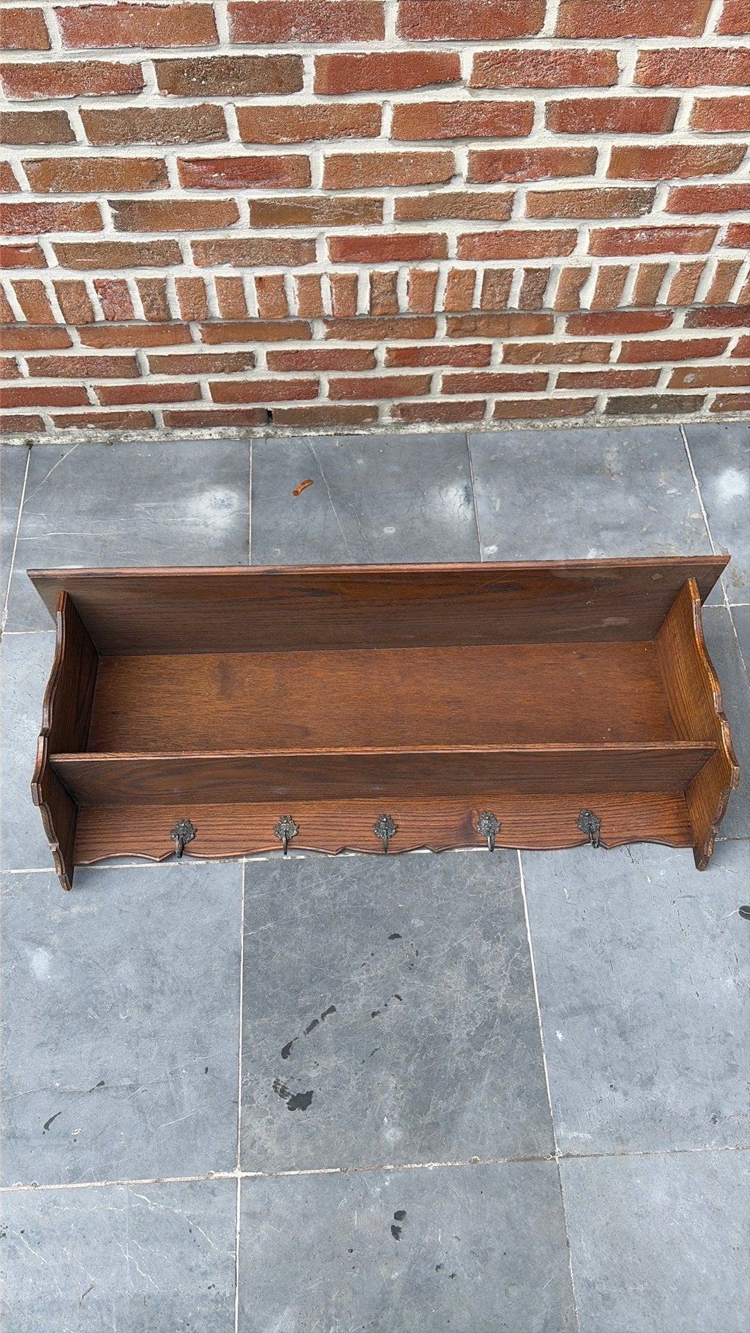 Antieke kapstok, Ophalen, Gebruikt