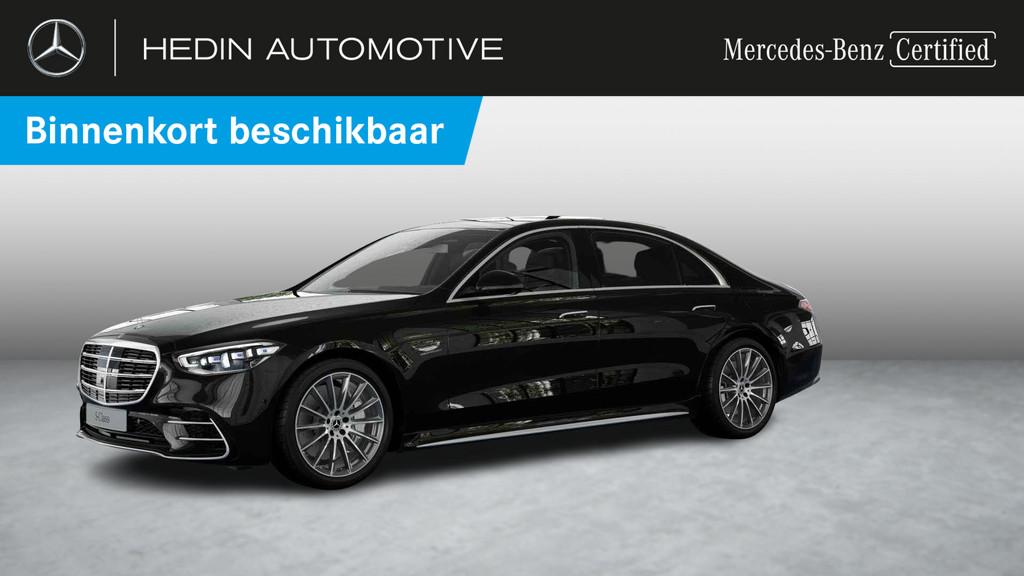 Mercedes-Benz S-Klasse 580 e Berline 4MATIC Lang AMG Line Pa, Auto's, Automaat, 4 deurs, Stof, Gebruikt