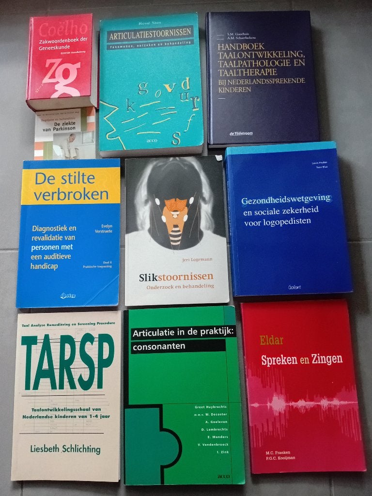 Richting Logopedie, Boeken, Ophalen, Zo goed als nieuw, Hoger Onderwijs