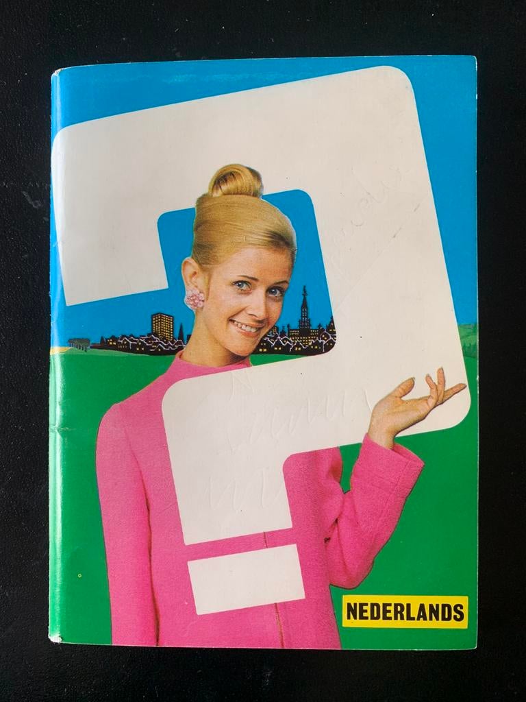 Oude reisbrochure Luchthaven Brussel Nationaal 1969, Ophalen