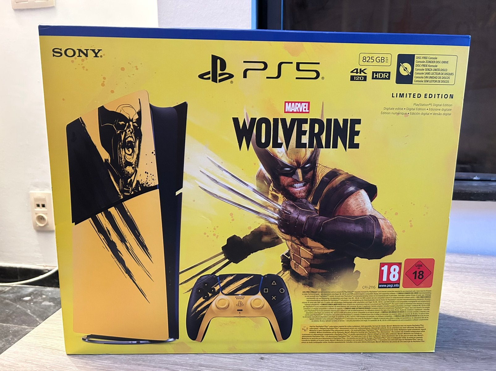 PS5 Digital Wolverine 825G, Consoles de jeu & Jeux vidéo, Enlèvement ou Envoi, Comme neuf