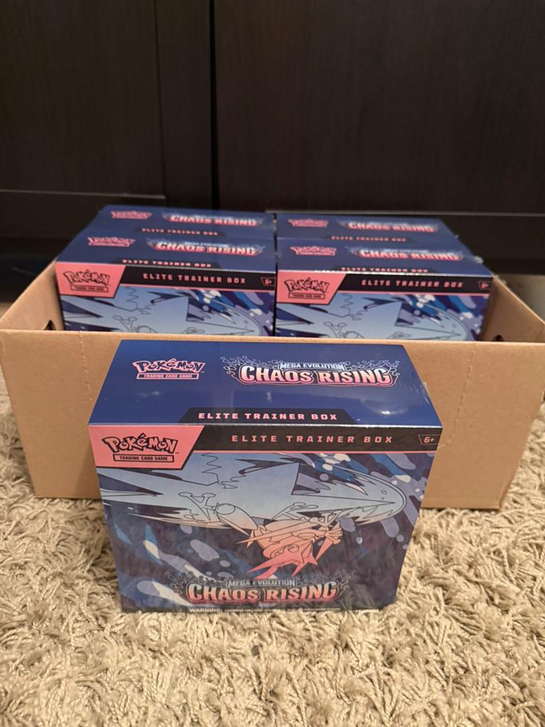 5X SEALED CHAOS RISING ETB, Hobby en Vrije tijd, Verzamelkaartspellen | Magic the Gathering, Ophalen, Zo goed als nieuw