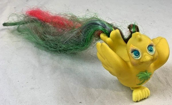 Vintage Hasbro Hula Hula Tails Bird Fairy Tails 1986 MLP, Envoi, Comme neuf