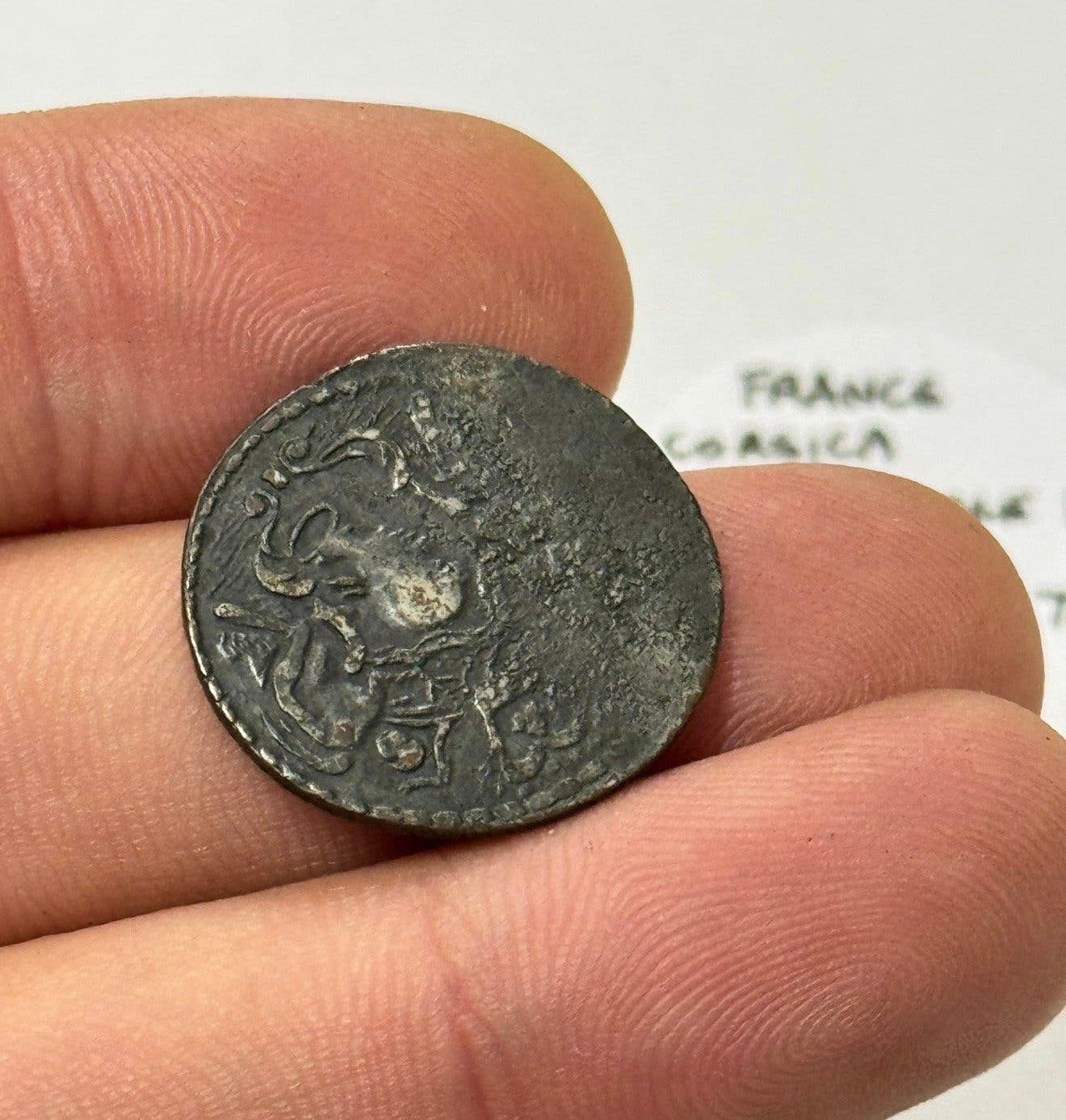 Pièce Corse Pascal Paoli 1762-1768 4 soldi de Murato france, Enlèvement ou Envoi, France, Monnaie en vrac