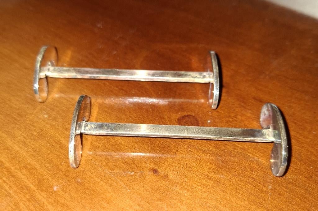 Verzilverde Keltum bestekhouders 2x 6 stuks, Antiquités & Art, Antiquités | Couverts, Enlèvement ou Envoi