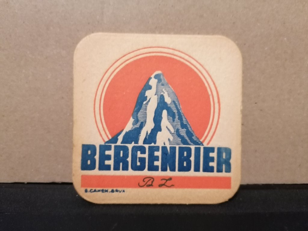+++ Bergenbier / brouwerij  Zeeberg  Aalst +++(1), Verzamelen, Verzenden, Gebruikt