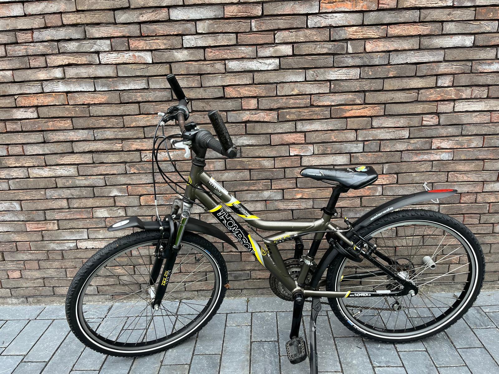Thompson fiets 24 inch korte kader, Ophalen, 24 inch, Velgrem, Versnellingen