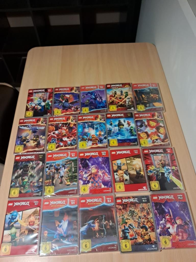 Dvd's ninjago, À partir de 6 ans, Comme neuf, Enlèvement, TV fiction
