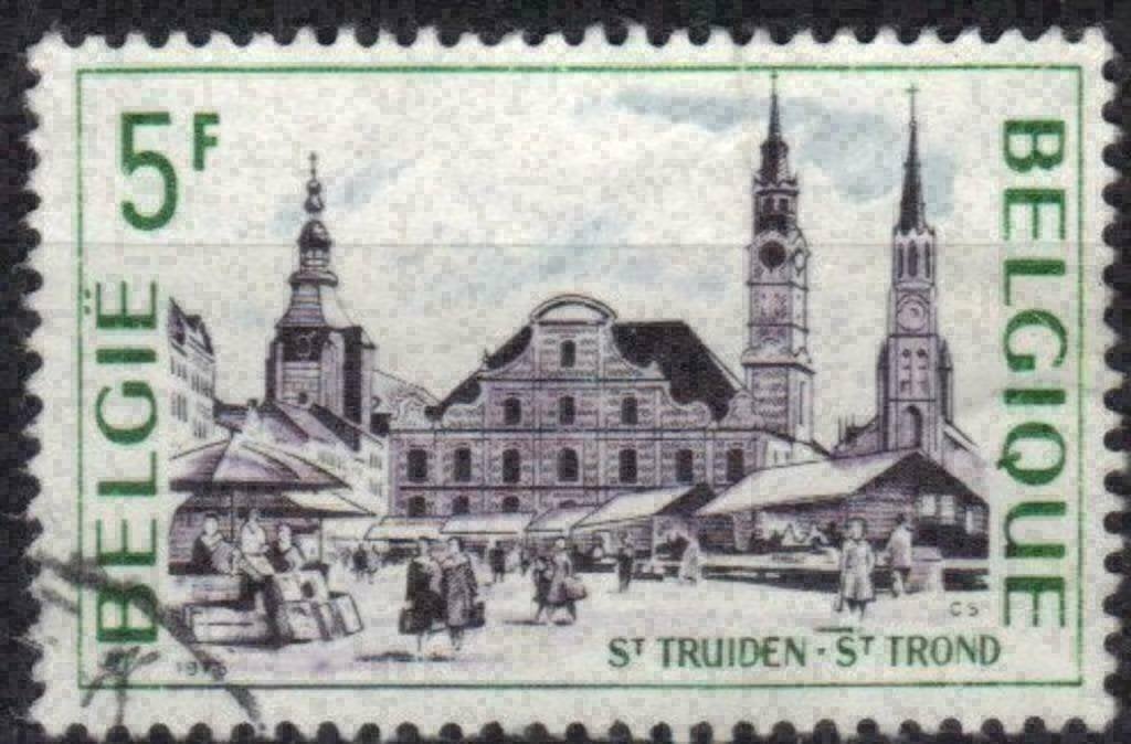 Belgique 1975 - Yvert 1764/OBP 1773 - Tourisme (ST), Envoi, Affranchi, Oblitéré
