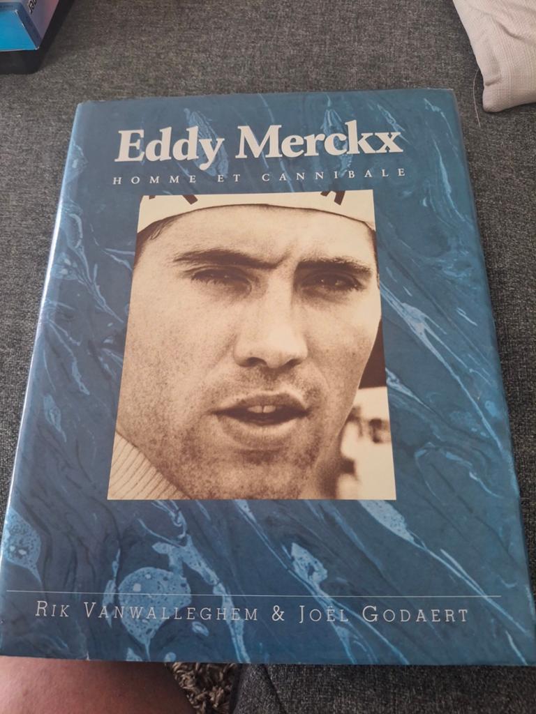 Livre Eddy Merckx : l'homme derrière le cannibale, Livres, Enlèvement ou Envoi