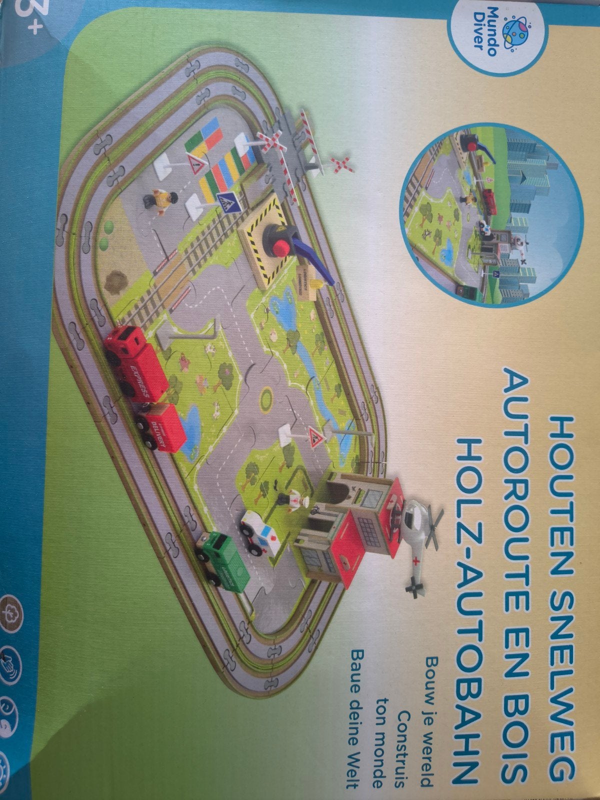Houten speelgoed set, Tickets en Kaartjes
