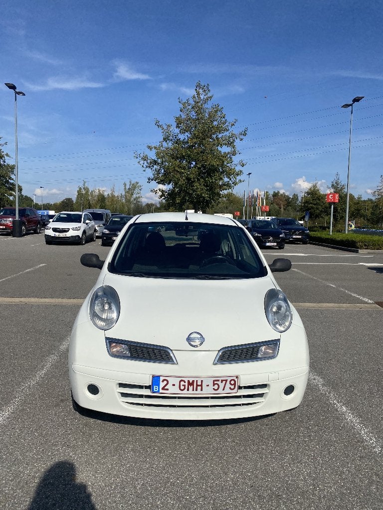 Nissan Micra 1.2i Visia, Auto's, Voorwielaandrijving, Stof, 139 g/km, Zwart