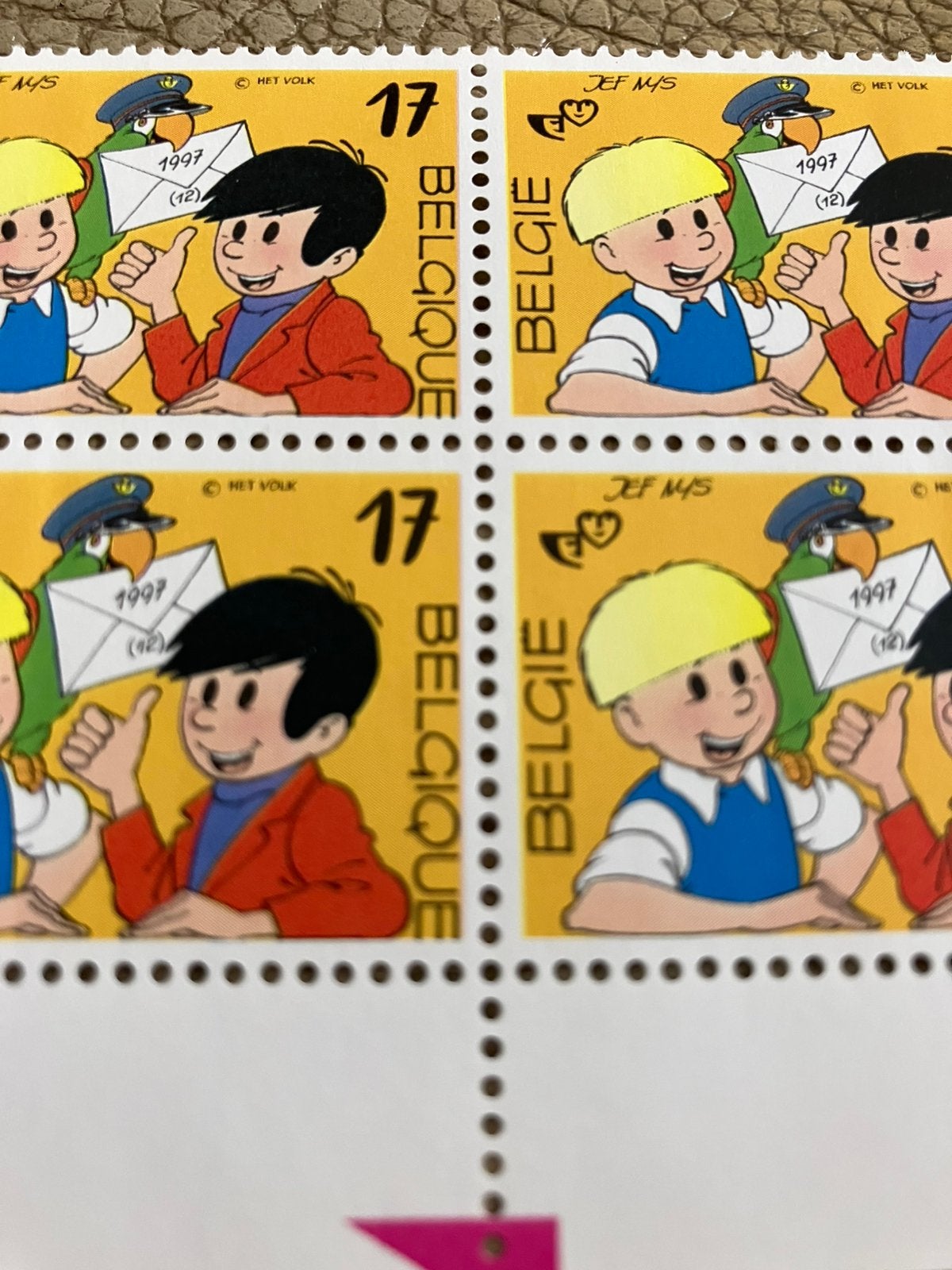Lot 4 x JOMMEKE 1997, Postfris., Postzegels en Munten, Ophalen of Verzenden, Postfris