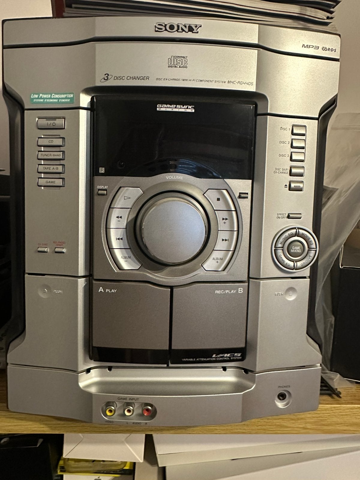 Sony MHC-RG440S, Enlèvement, Comme neuf, 120 watts ou plus, Sony