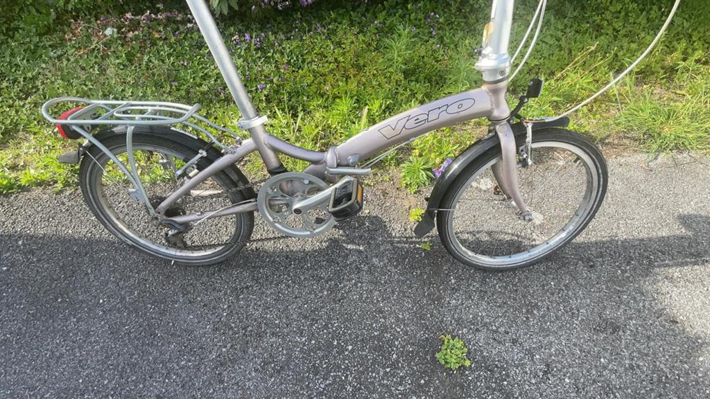 Vero plooifiets zo goed als nieuw, Fietsen en Brommers, Ophalen, Zo goed als nieuw