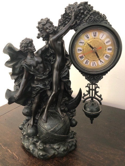 Horloge statue art-déco, Enlèvement