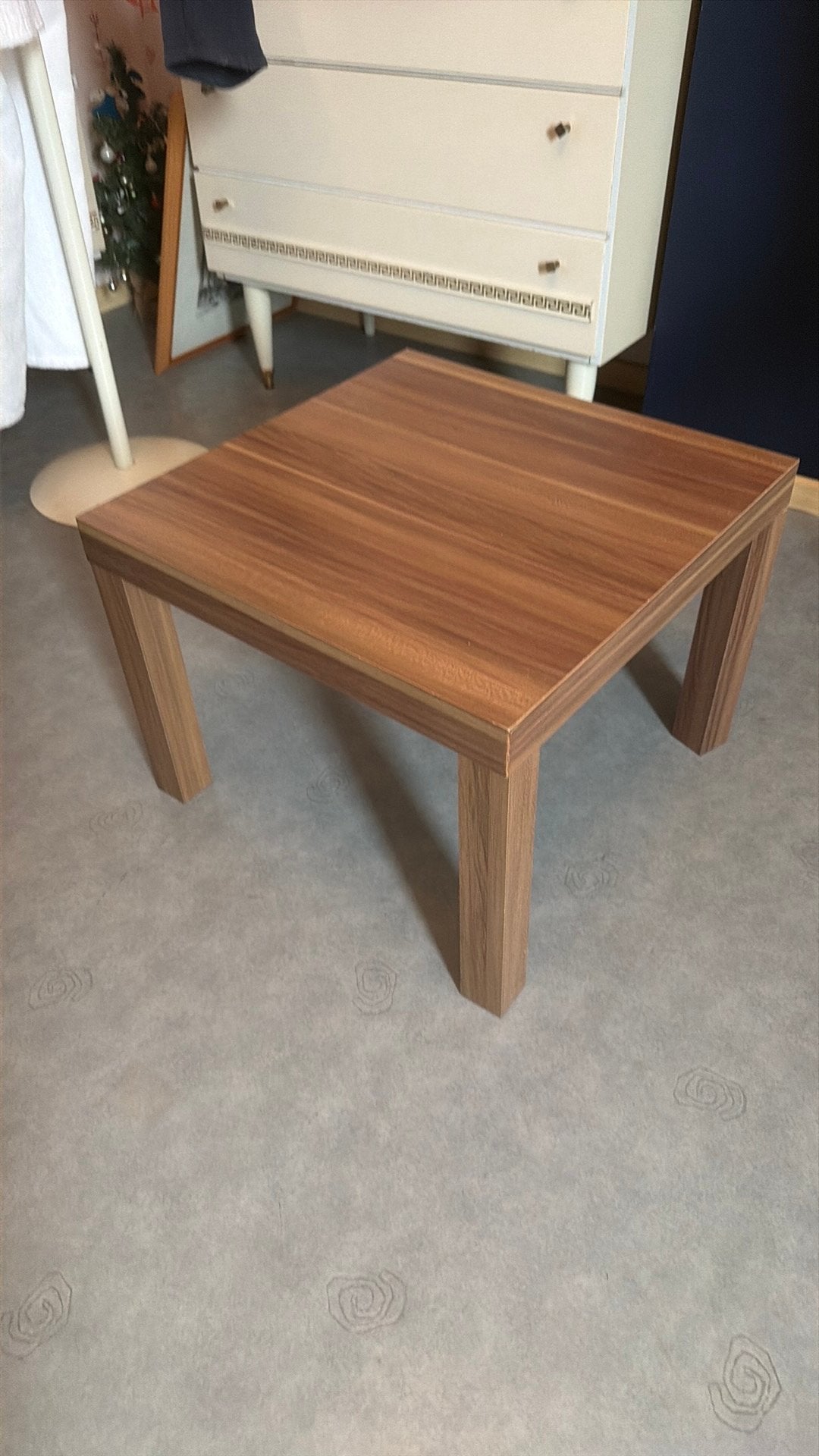 Salon of bijzet tafel, Overige materialen, Gebruikt, 50 tot 100 cm, Vierkant